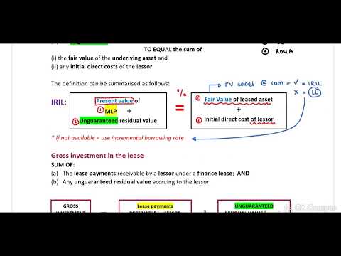 IFRS 16 - Lecture Introduction - Part 1 of 9 (17 Min)