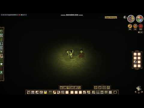 Don't Starve Together: try to burn Stagehand.