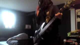 Asrai- In front of me (bass cover)