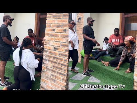 Alu🤮 Loveth begs on her knees as mama Philip swore to call village women on her for her abominati0n