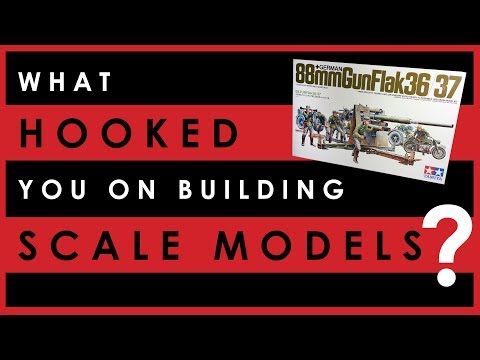 What hooked you on building scale models?