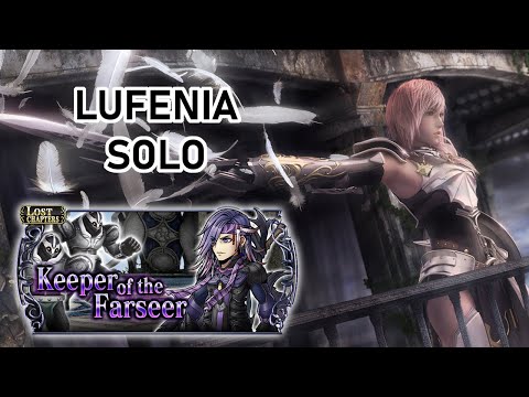 [DFFOO] Lightning Lufenia Solo | Caius LC | Keeper of the Farseer