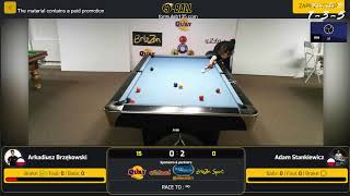 Formula B135 - 9 ball rematch - Stankiewicz vs Brzękowski