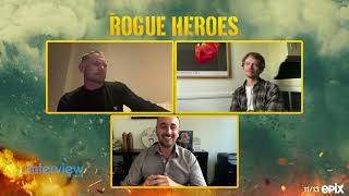 Jack O'Connell & Alfie Allen perils & joy of shooting in the desert for 'Rogue Heroes'