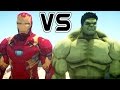 The Hulk Vs Iron Man Mark 46