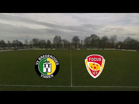 v.v. Brederodes 1 -  Focus'07 1 (1-1) | Volledige Wedstrijd