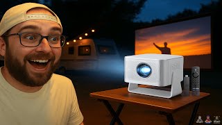 🌍 The ULTIMATE Portable Projector for Movies Anywhere! (This Shocked Me)