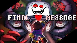 Cover art for FINAL MESSAGE (Photoshop g666 vs frisk noob)