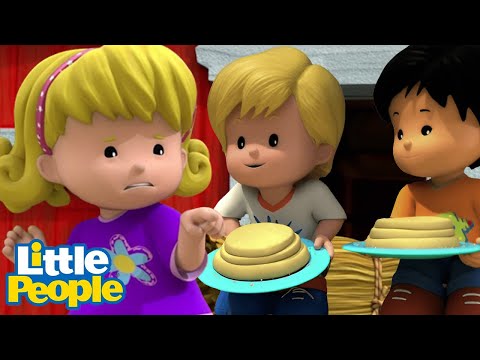 Fisher Price Little People | Gross Pancakes! | New Episodes | Kids Movie - Kids TV Series, Kingdom Kids Zone - Little People - Fisher Price