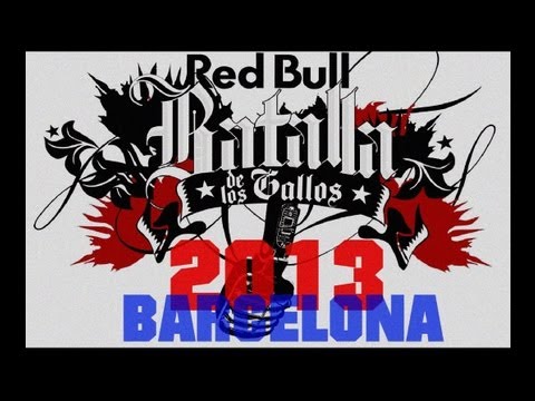 Batallas de Gallos RED BULL 2013 BARCELONA (SALA RAZZMATAZZ 13/4/2013)