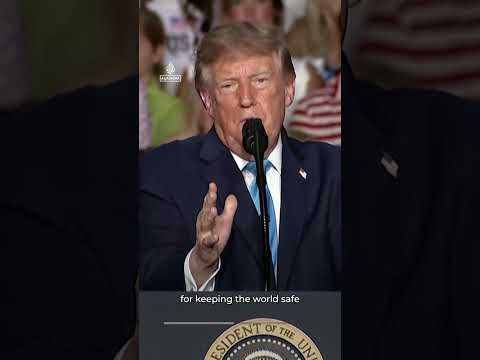 Trump jokes about letting Iran bomb Los Angeles and San Diego | AJ #shorts