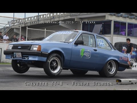 Chevette TTb - Filipe Sturion - 9.067s - 1ª etapa Copa Força Livre de Arrancada 2016