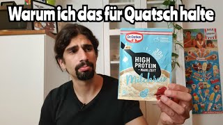 Wer kauft sowas? Dr. Oetker High Protein Mahlzeit Milchreis