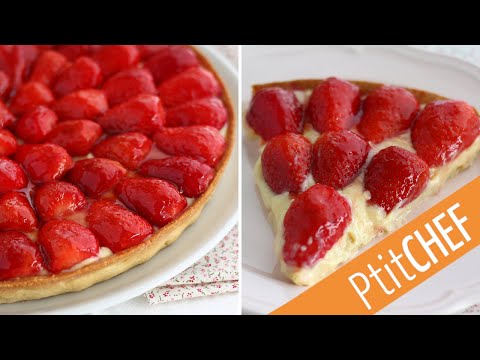 Une TARTE AUX FRAISES hyper facile pour célébrer leur retour !!