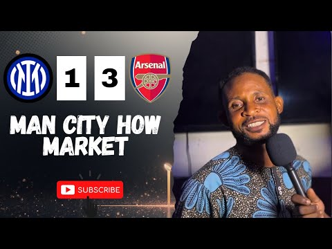 INTER MILAN 1-3 ARSENAL - [Ijoba - NIGERIAN FAN REACTION] Champions League 25/26 #football #ucl