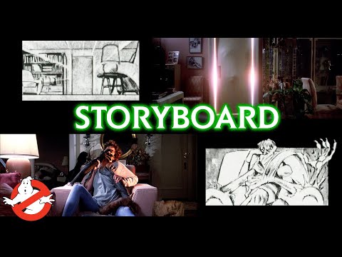 The Terror Dogs Take Dana | Storyboard Comparison | GHOSTBUSTERS