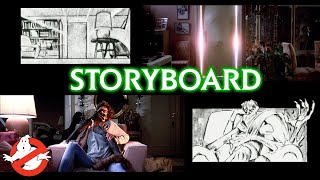 The Terror Dogs Take Dana | Storyboard Comparison | GHOSTBUSTERS