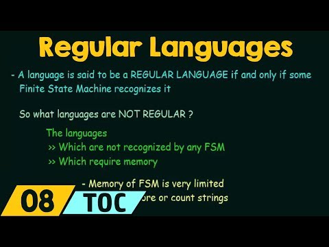Regular Languages