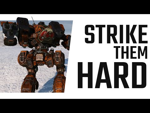Strike them hard!  - Black Lanner Striker Build - Mechwarrior Online The Daily Dose #818