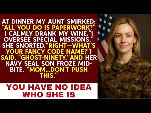“She Mocked My Job—Seconds Later Her SEAL Son Looked Terrified”