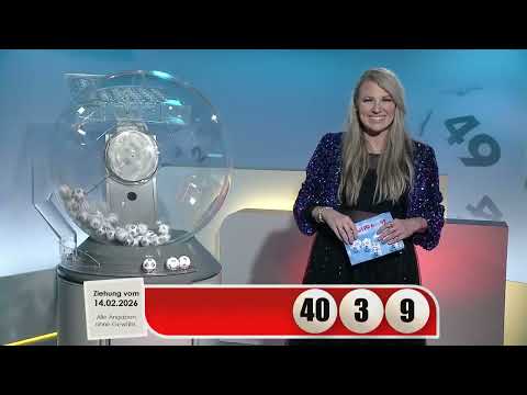 LOTTO 6aus49-Gewinnzahlen von Samstag, 14.02.2026