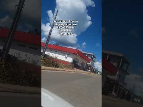 Av. Pau Brasil Bairro Miguel Quirino em São Gabriel da Cachoeira Amazonas