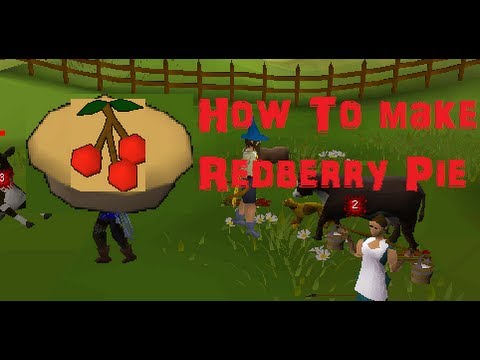 How to make a Redberry Pie in Runescape 2007- Nerf