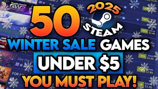 50 Steam Winter Sale Games Under $5 You Must Play! | 2025