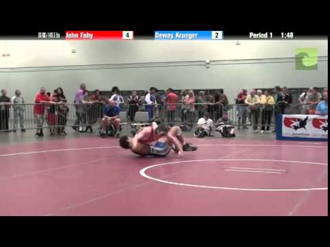 Men 66 KG / 145.5 lbs - John Fahy vs. Dewey Krueger