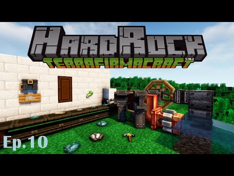 HardRock TerraFarmaCraft steam power drilling machine-Ep. 10@fortknightg