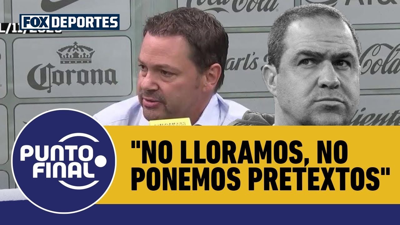 🦅👀 "No LLORAMOS, no ponemos PRETEXTOS" en el AMÉRICA... ¿Despertará en la Liga MX? | Punto Final