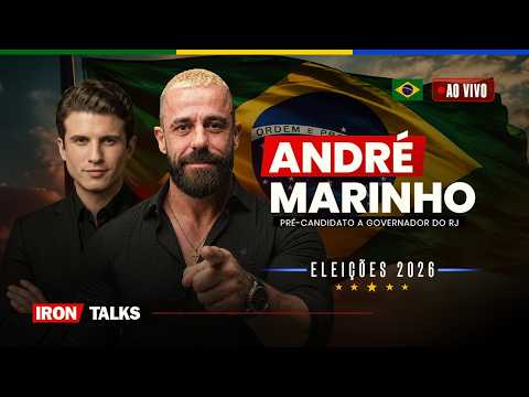 IronTalks ao vivo com André Marinho e Dr. Felipe Sestaro