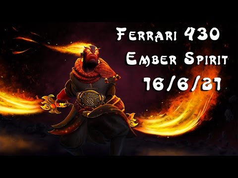 Ferrari 430 Ember Spirit Ranked MM Dota 2 Gameplay