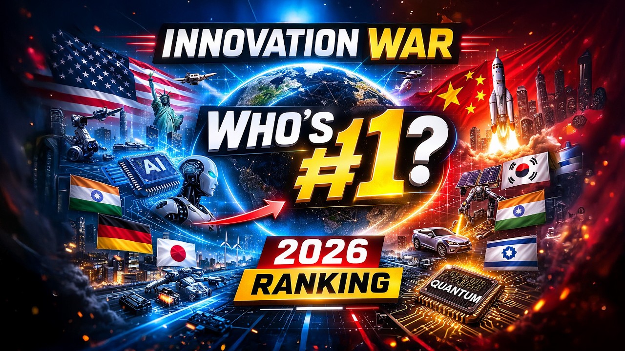 Top 10 Most Innovative Countries in 2026 | Global Innovation Ranking 🚀🔥