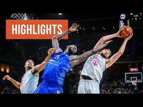 VF2: PlayOff Highlights ALBA BERLIN - Telekom Baskets Bonn (Saison 2023/24)