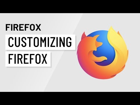 Customizing Firefox