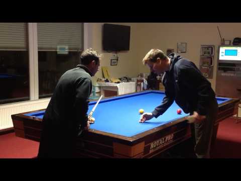 3 Cushion Billiards Lesson #12, Andreas Efler, Full hit vs. Thin hit for position