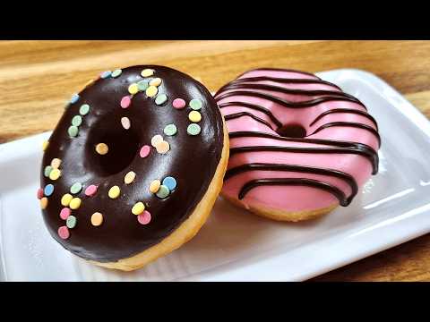Easy Donuts Recipe for Beginners🍩Homemade Donuts
