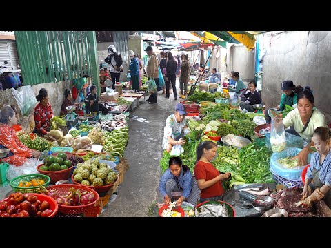 Tägliches Essen und Lifestyle @ Pipup Thmei Chamkar Doung Market – Frische Lebensmittel und mehr