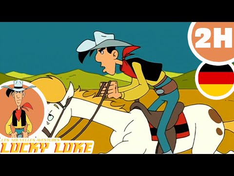 🐎 Lucky Luke auf dem Rücken seines Pferdes Jolly Jumper 🐎 - Kompilation