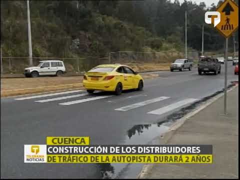 Construcción de los distribuidores de tráfico de la autopista durará 2 años