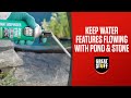 Filling Gaps On Damp Dry Surfaces Great Stuff Pond Stone With Smart Dispenser