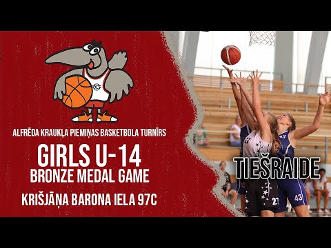 Cēsis vs Rīga TTP  | U14 Girls Bronze game | A. Krauklis Memorial Basketball Tournament