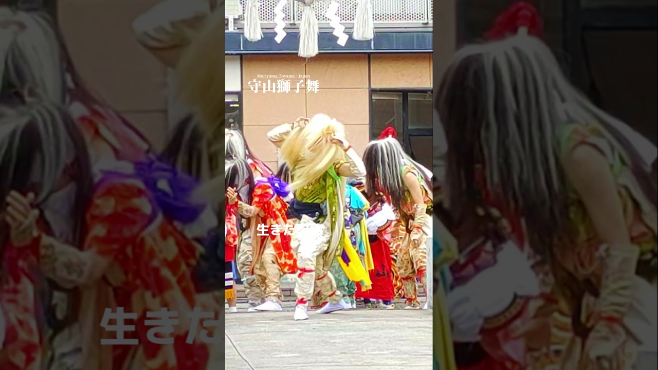 守山の宮参り｜守山獅子舞 ｜富山県高岡市守山町 ｜Takaoka Lion Dance