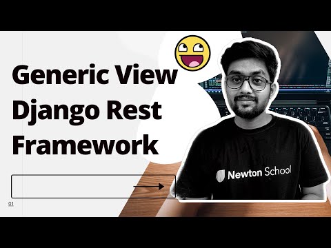 Generic views django rest framework | Django rest framework tutorial | django rest framework API thumbnail