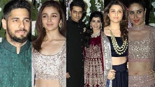 Kareena, Karisma, Alia, Sidharth, Parineeti, Gauri At Manish Malhotra's Niece' Sangeet