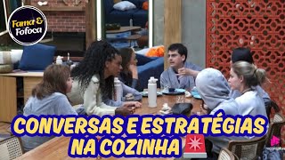 🔥 Caps em Pauta: Reunião na Cozinha Pegando Fogo! #AFazenda17