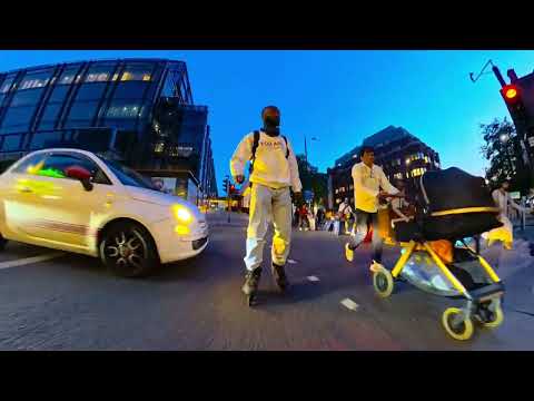 URBAN SKATING IN LONDON|NIGHT CRUISING THROUGH THE CITY