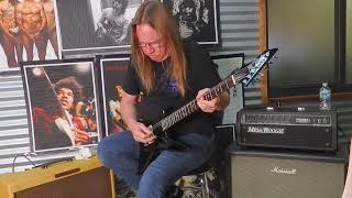 Video thumbnail for 1985 B.C. Rich Stealth - Chuck Schuldiner Tribute w USA Made - Dimarzio X2N - MIJ by The Guitar Dude