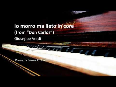 "Io morro ma lieto in core" from Don Carlos - Giuseppe Verdi (Piano Accompaniment)